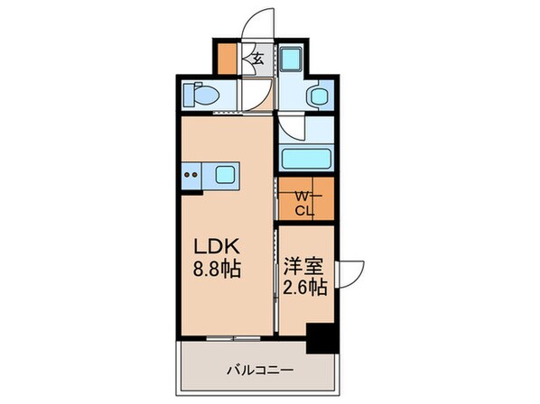 アルティザ博多ベイコートの物件間取画像